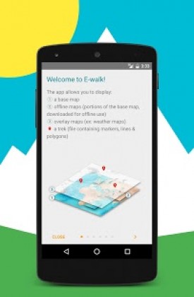 E-walk - Offline maps Apk