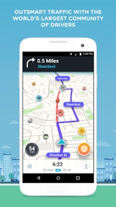 Waze - GPS, Maps & Traffic Apk