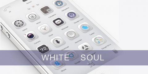 White Soul GO Launcher Theme Apk