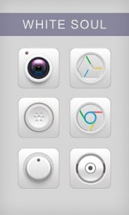 White Soul GO Launcher Theme Apk