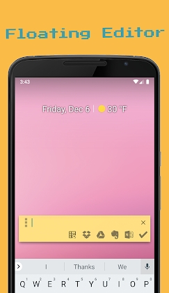 Download 1Sec Note - Floating Cloud Note Mod Apk
