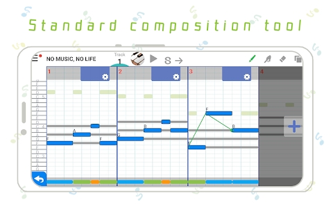 3 minutes Music Composition - musicLine Mod Apk