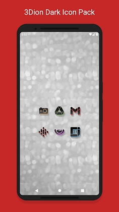 3Dion Dark - Icon Pack Mod Apk