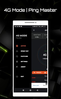 4G Mode | Ping Master Mod Apk