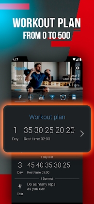 Download 500 Squats: Home Workout Mod Apk