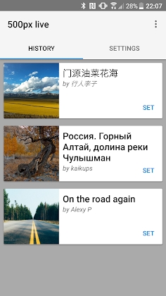 Download pixPaper (previously 500px live wallpaper) Mod Apk
