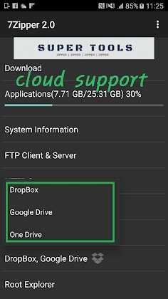 Download 7Zipper 2.0 – Local and Cloud File Explorer Mod Apk