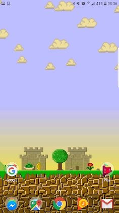 8-Bit Scrolling Wallpaper Mod Apk