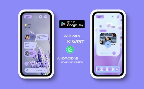 A12 Mix KWGT Mod Apk