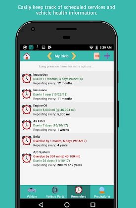 Download aCar - Car Management, Mileage Mod Apk