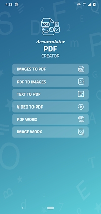 Accumulator PDF creator Mod Apk