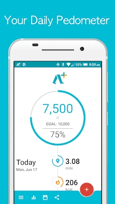 Accupedo+ pedometer - step counter Mod Apk