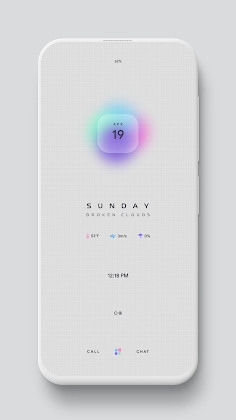 Download Air theme for KLWP Mod Apk