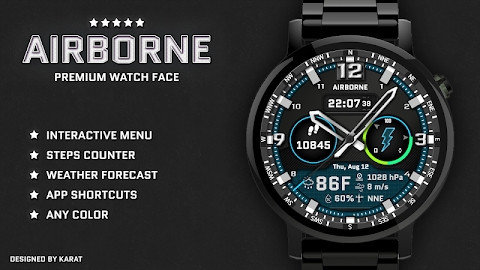 Airborne Watch Face Mod Apk