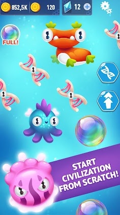 Alien Evolution Clicker: Species Evolving Mod Apk