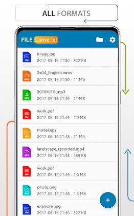 All Files Converter - PDF, DOC, JPG, GIF, MP3, AVI Mod Apk