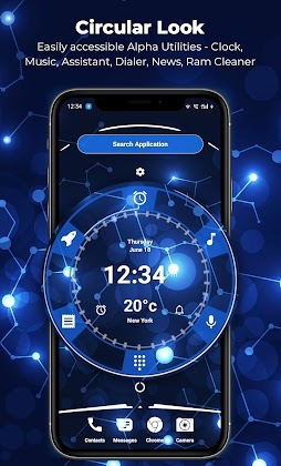 Alpha Launcher Prime Themes Mod Apk