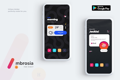Download Ambrosia for KWGT Mod Apk
