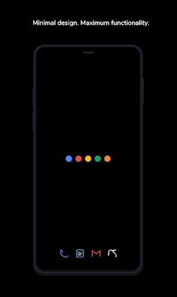 AMOLED Dots for KLWP (Kustom Theme) Mod Apk