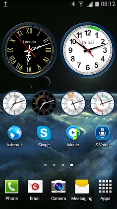 Analog Clock Widget with Alarm Mod Apk
