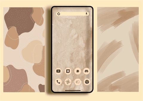 Download Android 12 Negroni - Icon Pack Mod Apk
