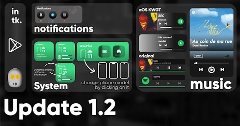 Download aOS KWGT Mod Apk