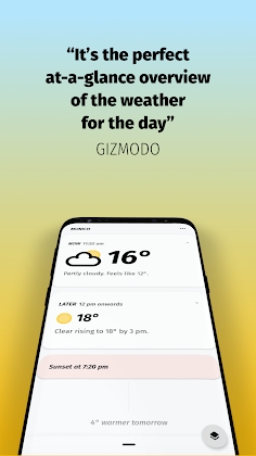 Download Appy Weather: Hyperlocal radar + Dark Sky weather Mod Apk
