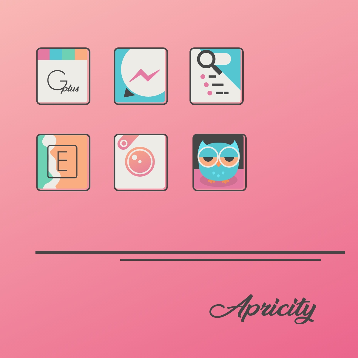 Download Apricity - Icon Pack Mod Apk
