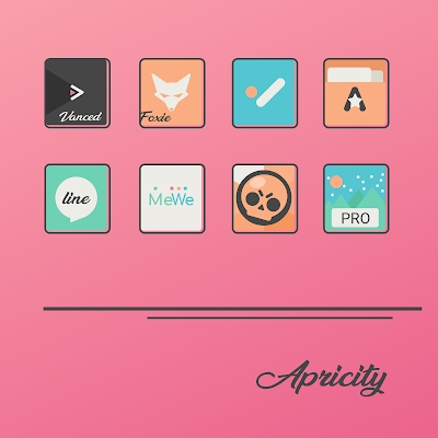 Apricity - Icon Pack Mod Apk