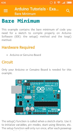 Download Arduino Tutorials - Examples Mod Apk