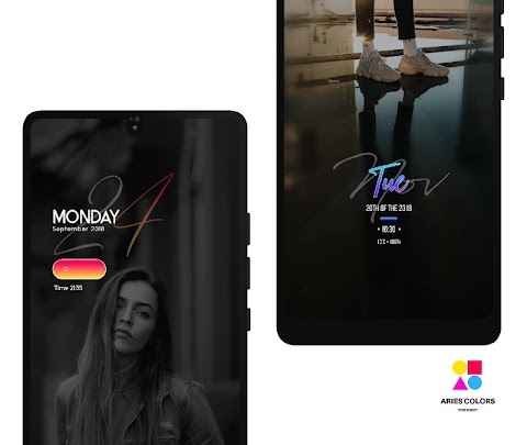 ARIES COLORS KWGT Mod Apk
