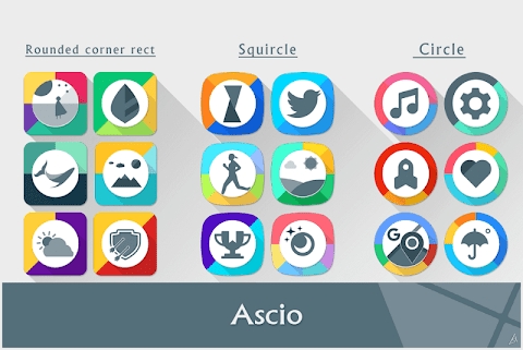 Ascio - Icon Pack Mod Apk