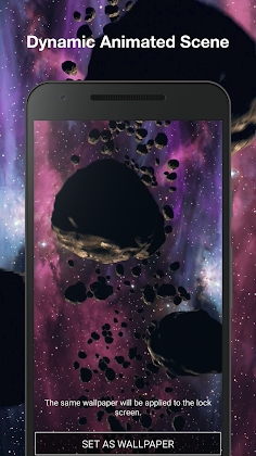 Download Asteroids 3d Wallpaper Pro Mod Apk