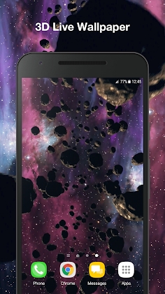 Asteroids 3d Wallpaper Pro Mod Apk
