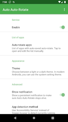 Auto Auto-Rotate Mod Apk