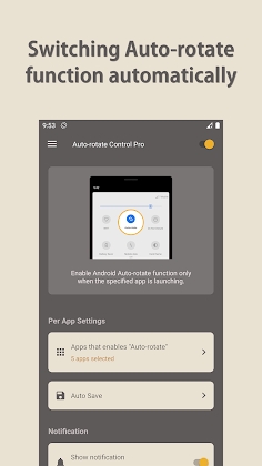 Download Auto-rotate Control Pro Mod Apk