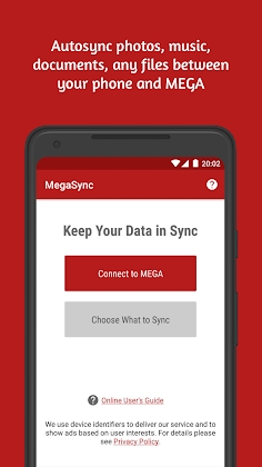 Autosync for MEGA - MegaSync Mod Apk
