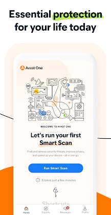 Download Avast One - Free Antivirus, VPN, Privacy, Identity Mod Apk