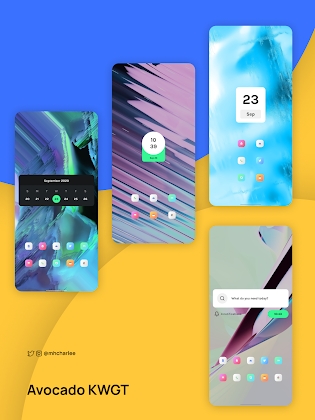 Download Avocado KWGT Mod Apk