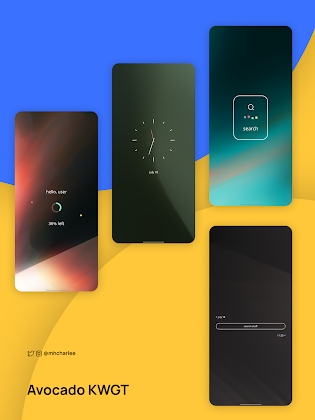 Avocado KWGT Mod Apk