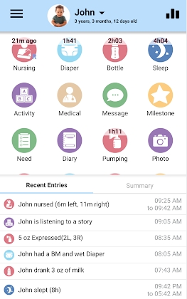 Baby Connect (activity log) Mod Apk