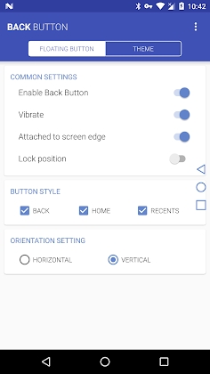Back Button Mod Apk