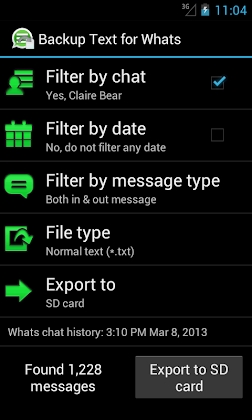 Backup Text Pro for Whats Mod Apk