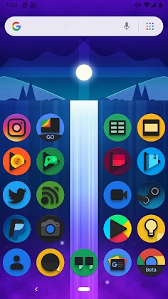 Baked - Dark Android Icon Pack Mod Apk