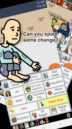 Beggar Life Clicker adventure Mod Apk
