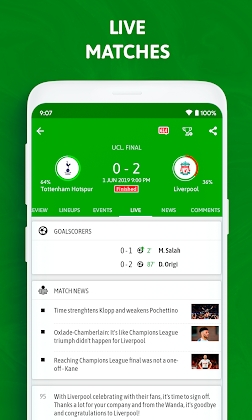Download BeSoccer - Soccer Live Score Mod Apk