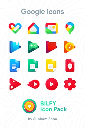 Download Bilfy Icon Pack Mod Apk