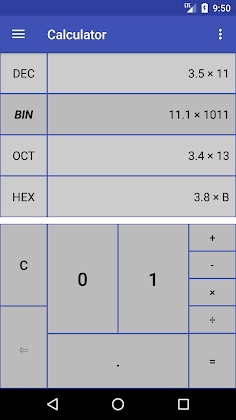 Binary Calculator, Converter & Translator Mod Apk
