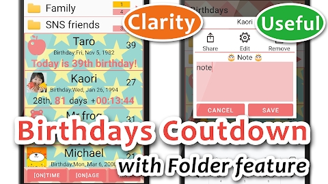 Birthdays Countdown Mod Apk