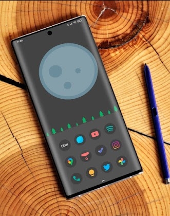 Black Pie - Icon Pack Mod Apk